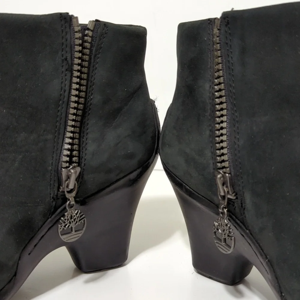 Timberland Baychester leather ankle booties woman's size 6.5M - Picture 14 of 16